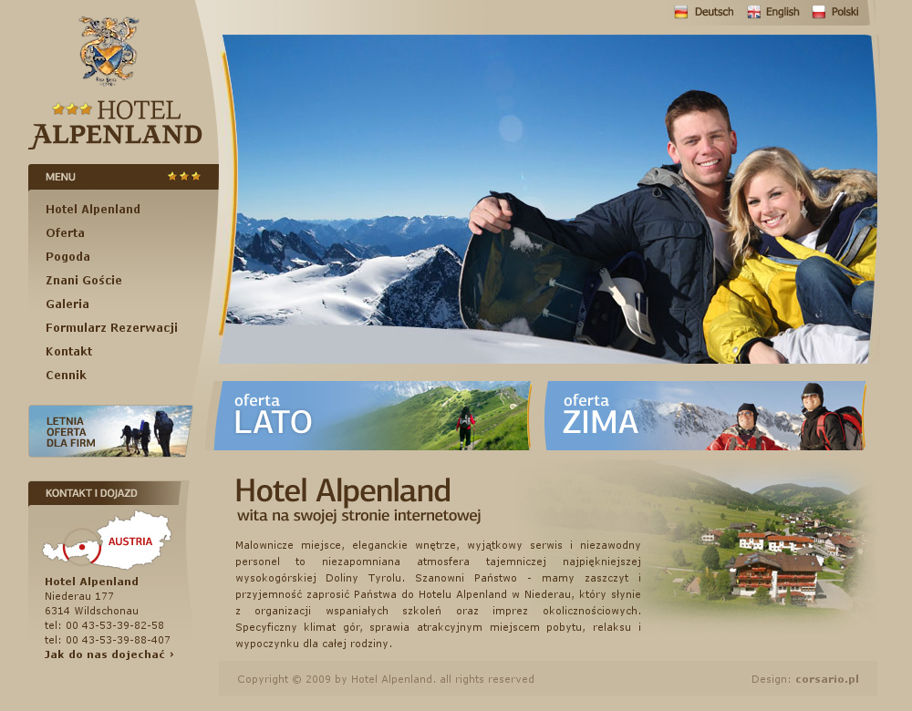 Hotel Alpenland - Mira, Herbert Seisl