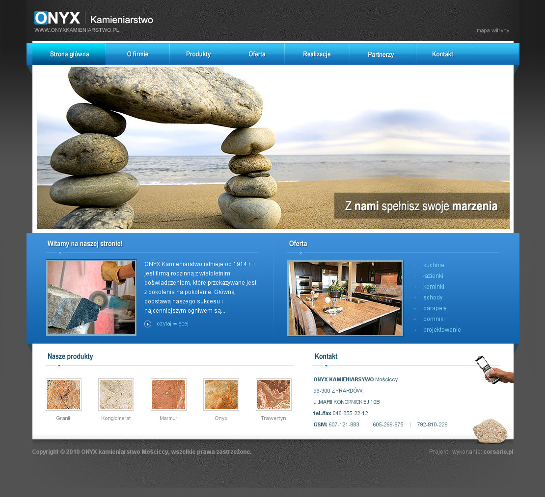 ONYX KAMIENIARSYWO Mościccy