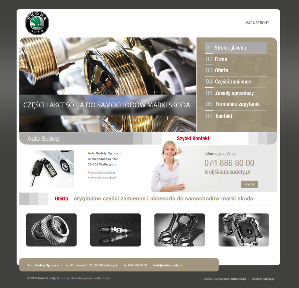 Autosudety, Dealer Skoda