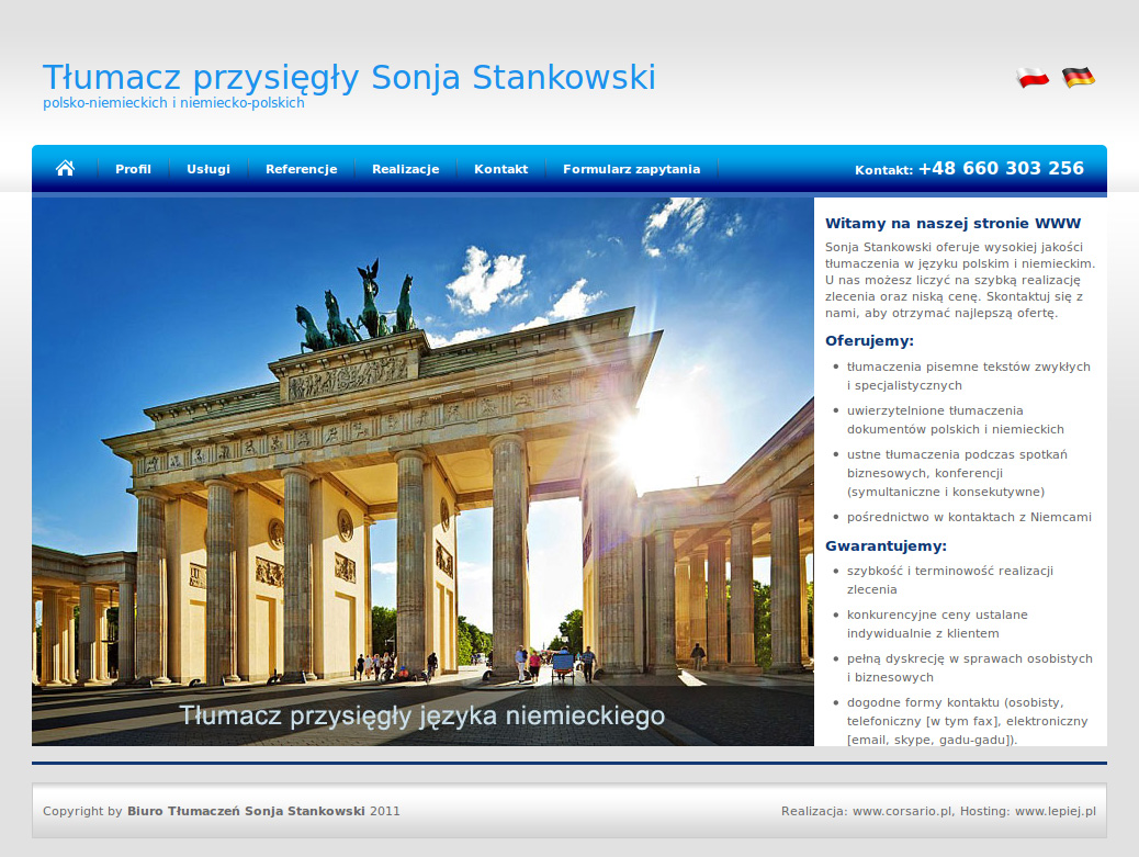 Tłumacz przysięgły Sonja Stankowski