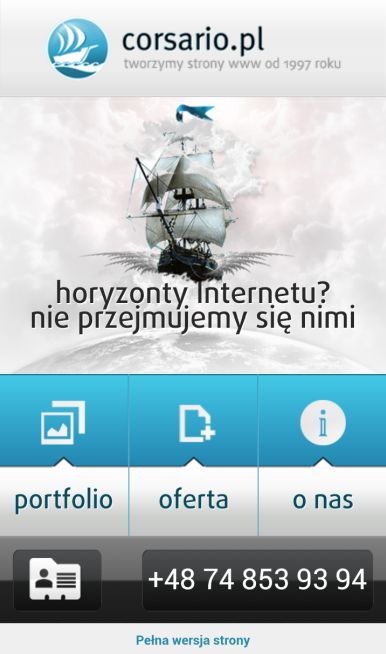 Corsario str mobilna