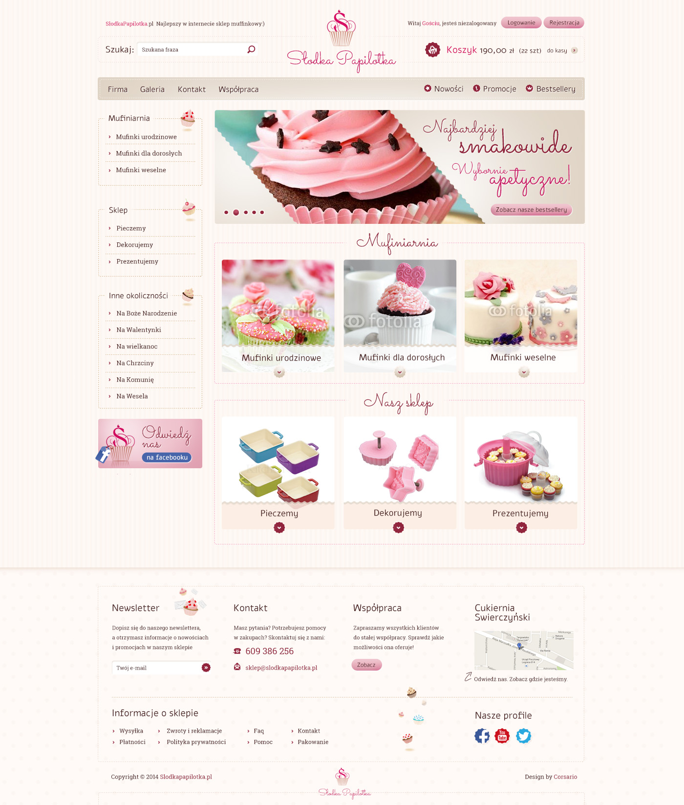 Słodka Papilotka - sklep internetowy