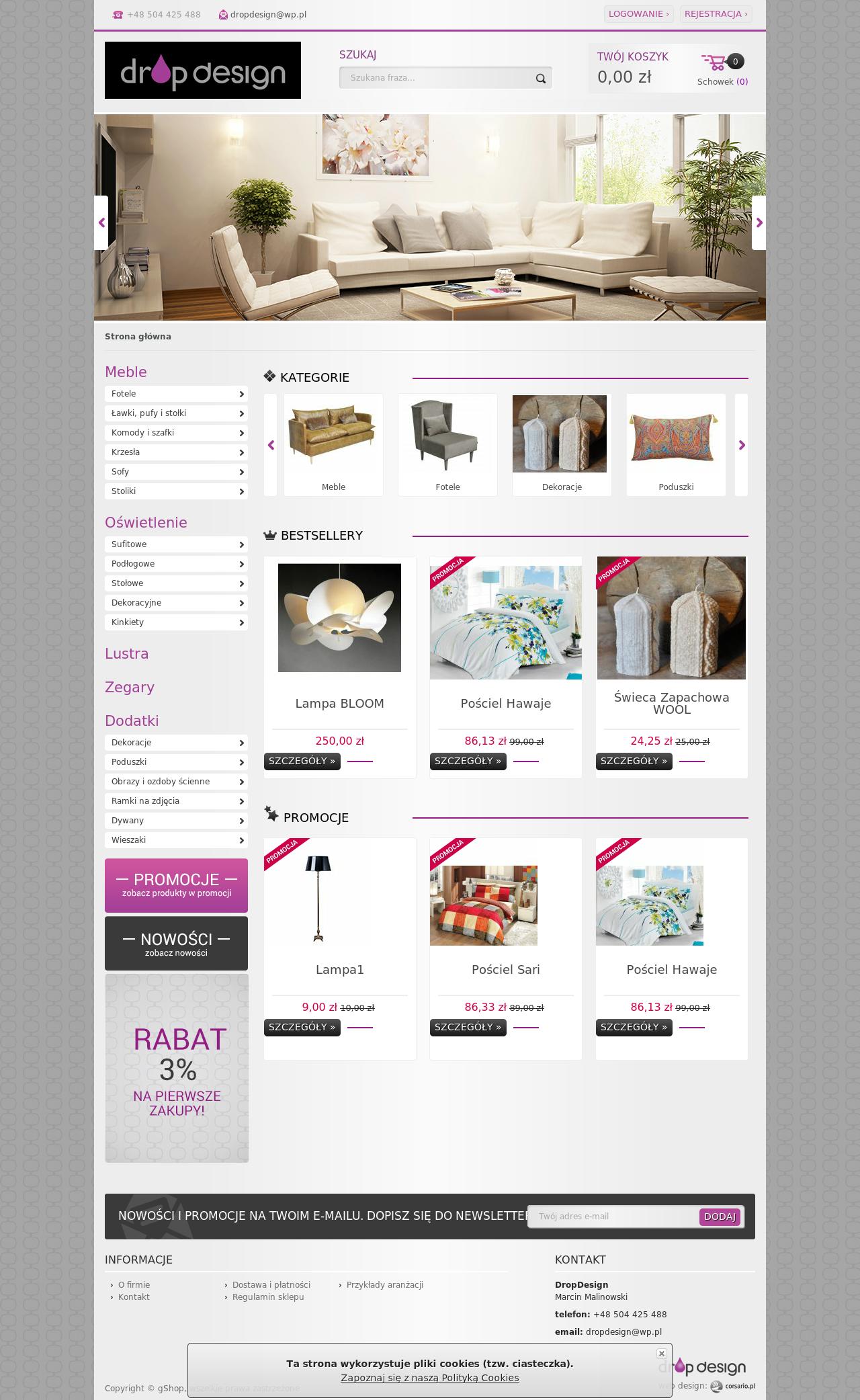 Dropdesign sklep internetowy