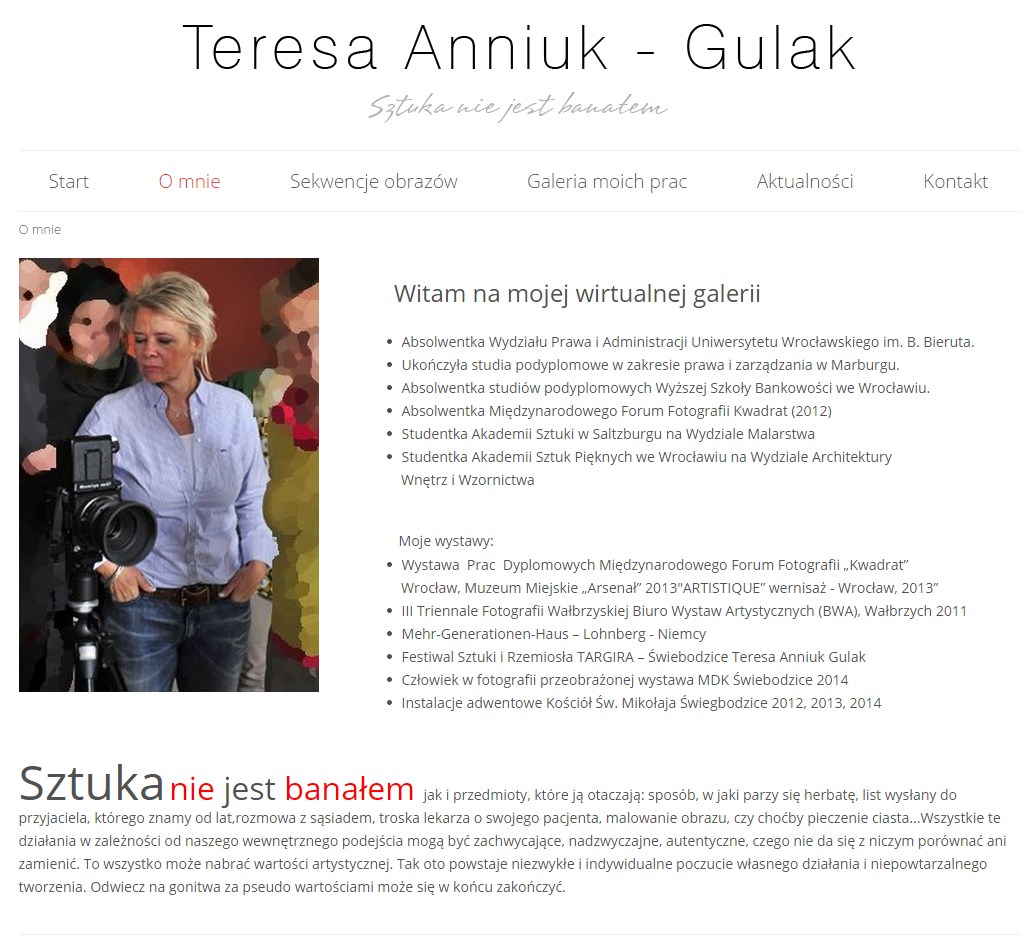 Arttess Teresa Anniuk Gulak