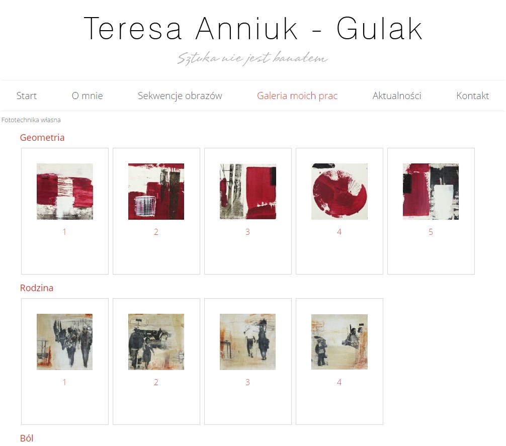 Arttess Teresa Anniuk Gulak
