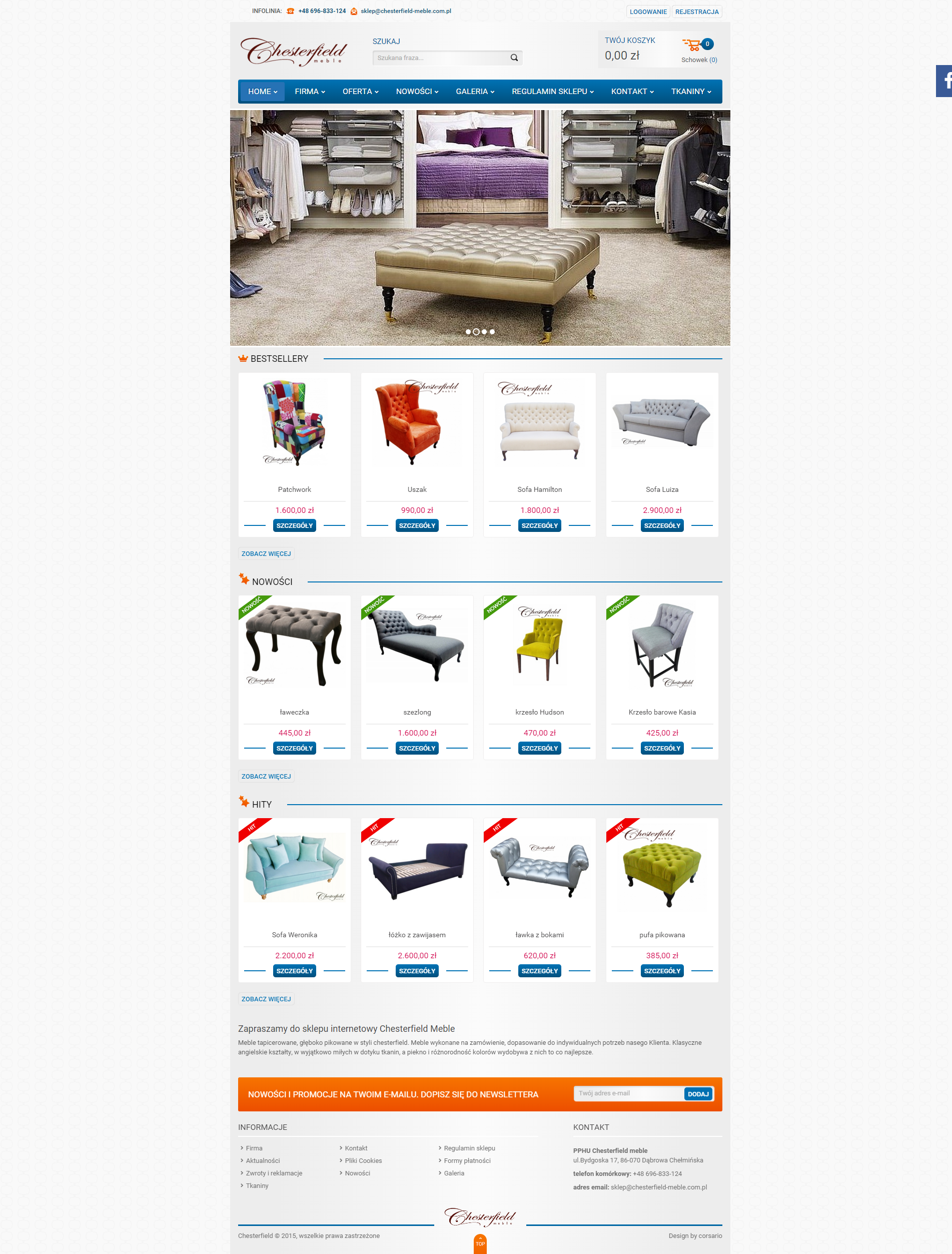 Chesterfield Meble