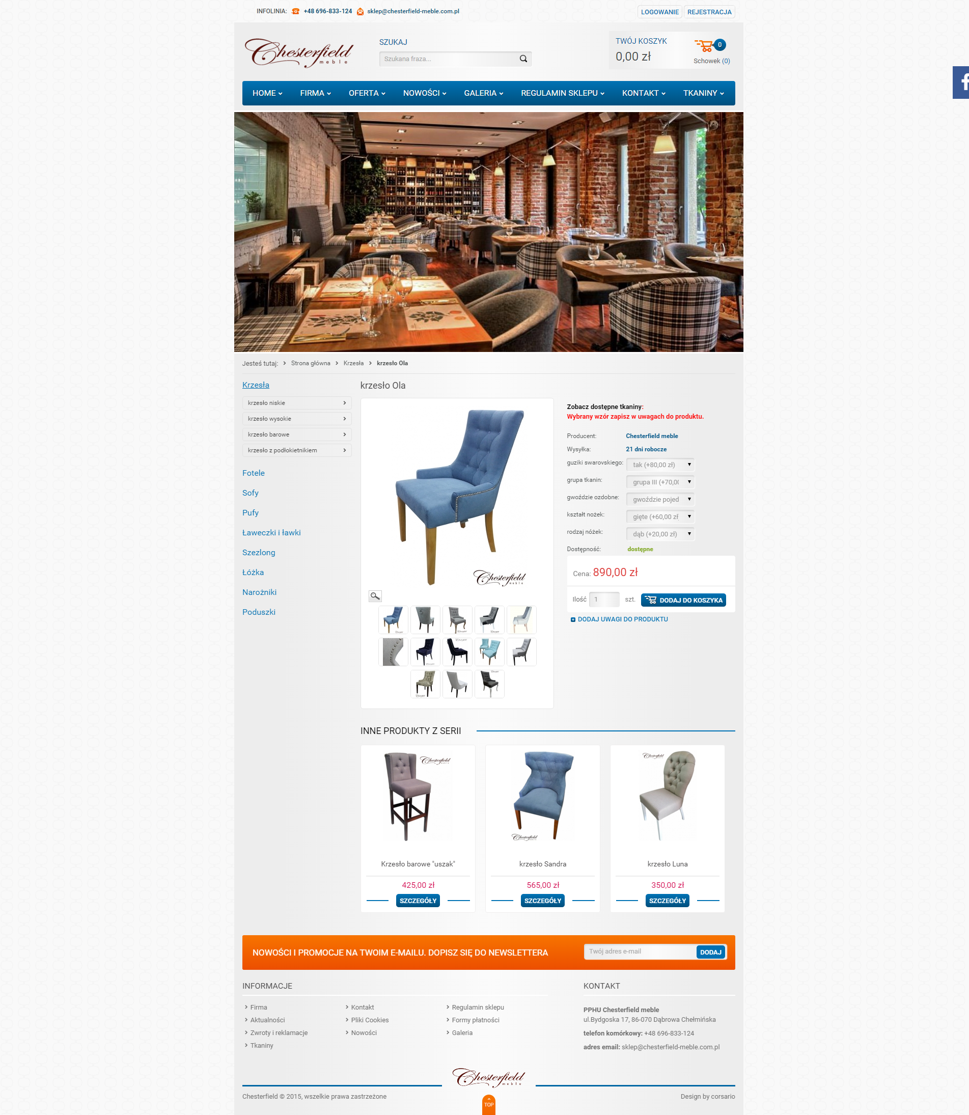 Chesterfield Meble